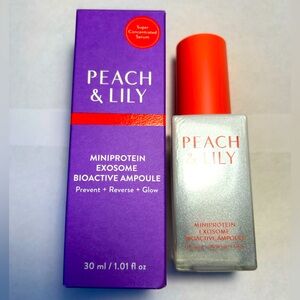 NWT🌷Peach & Lilly MiniProtein Exosome Bioactive Ampoule